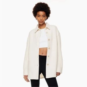 Babaton gently used oversize coat